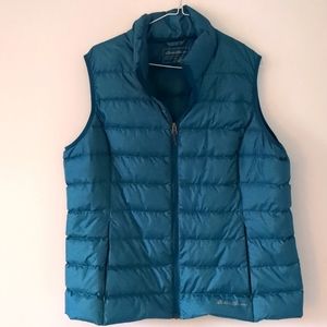 Eddie Bauer women's XL down vest
